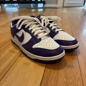Nike Men's Retro Purple Dunks